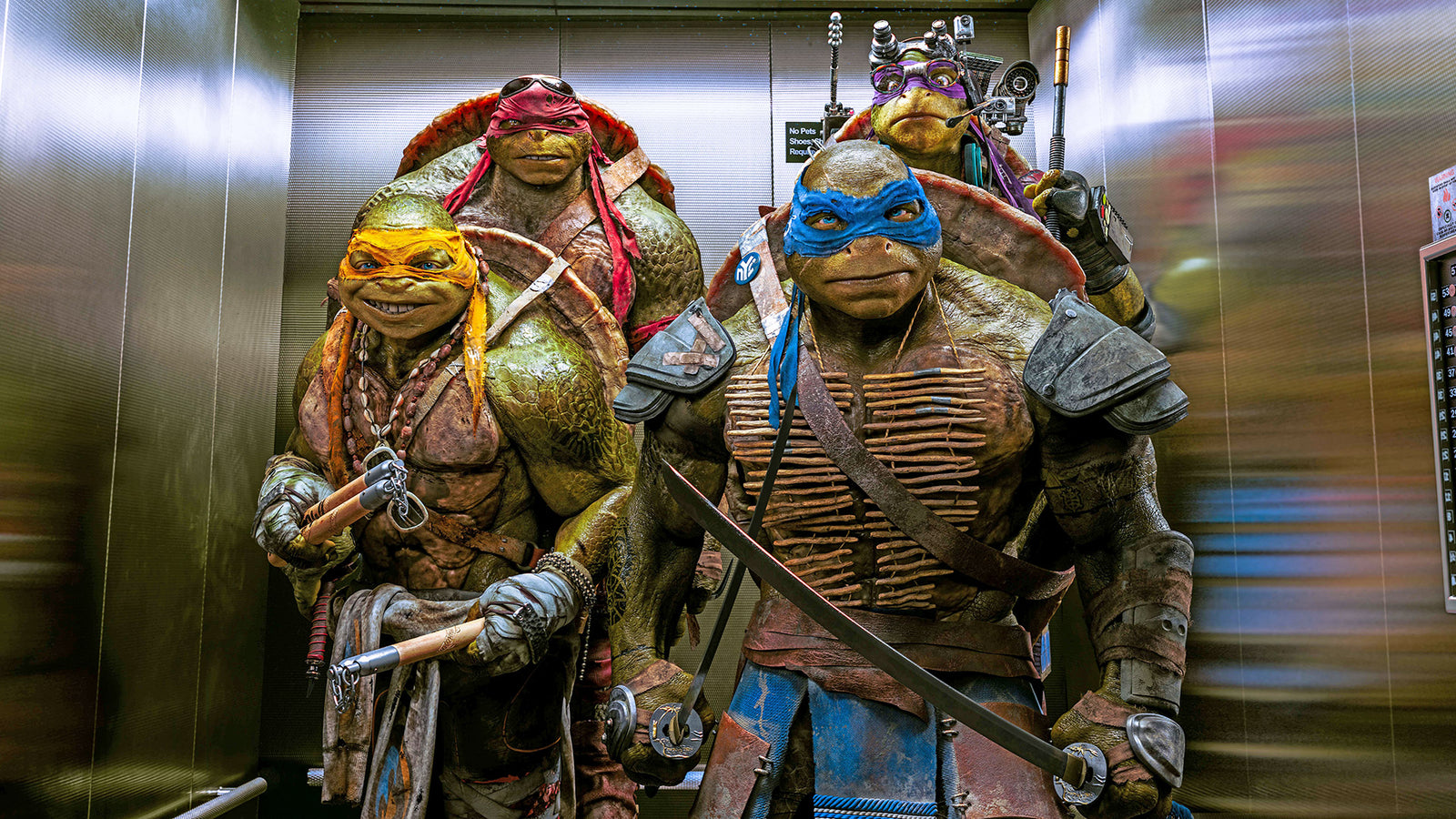 Teenage Mutant Ninja Turtles - Limited Edition Figure Pack [Blu-ray] DVDs & Blu-Rays Paramount Pictures   