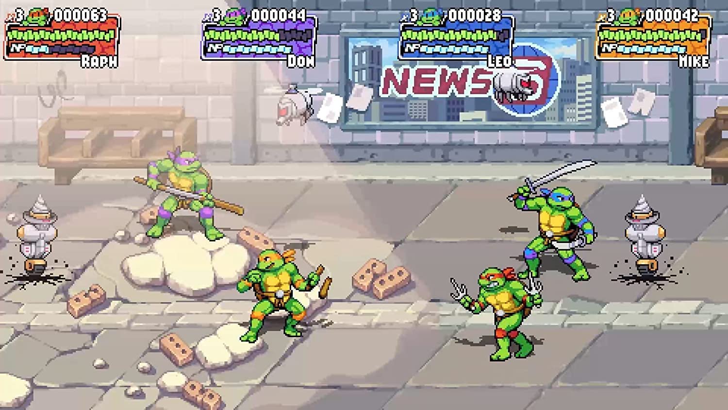 Teenage Mutant Ninja Turtles: Shredder's Revenge [Nintendo Switch] Nintendo Switch Video Game Merge Games   