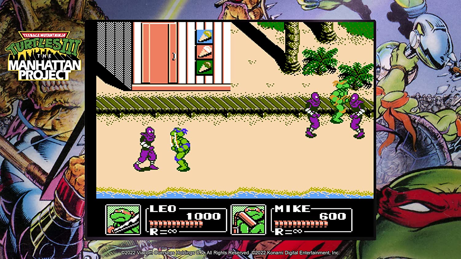Teenage Mutant Ninja Turtles: The Cowabunga Collection - Limited Edition [PlayStation 4] PlayStation 4 Video Game Konami   