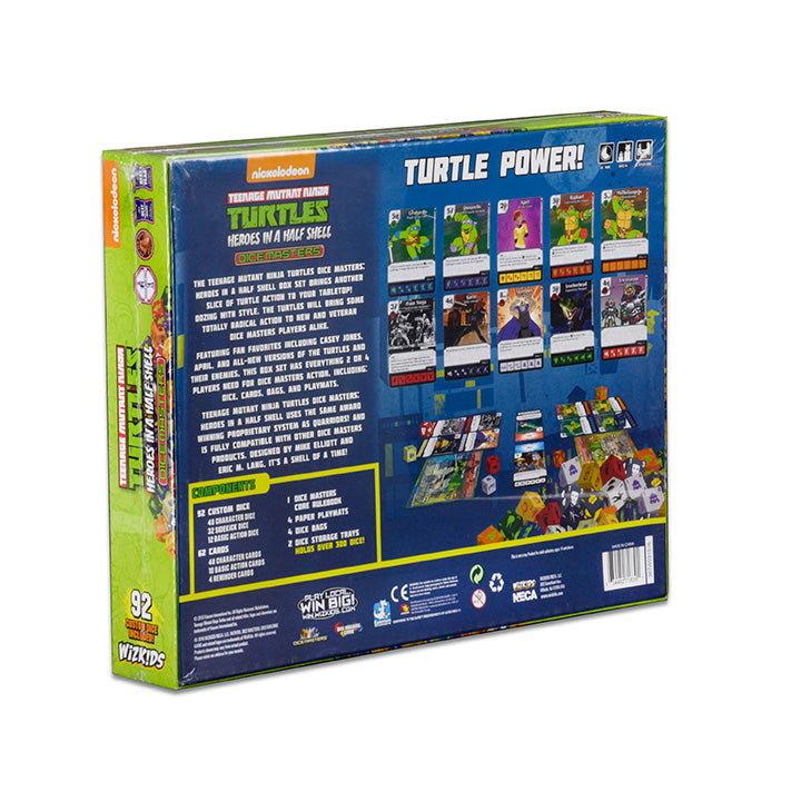 Teenage Mutant Ninja Turtles Dice Masters: Heroes in a Half Shell Box Set [Board Game, 2-4 Players] Board Game WizKids   