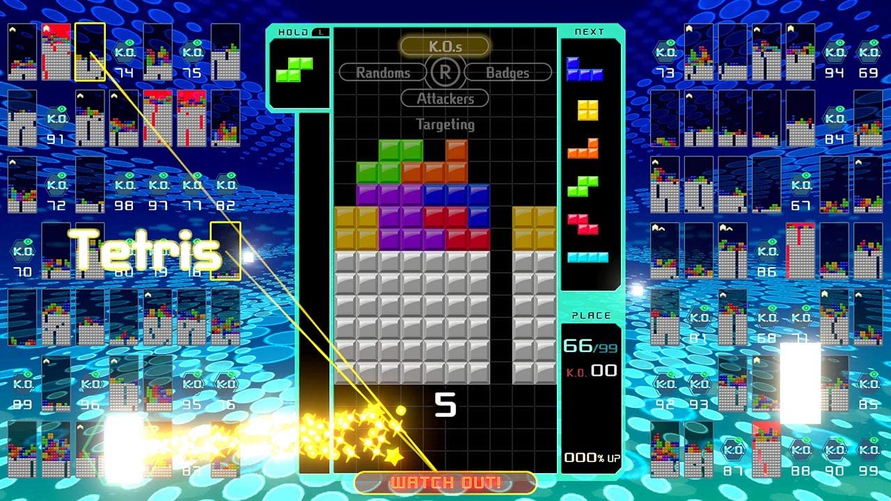 Tetris 99 - Includes 12-Month Nintendo Switch Online Individual Membership [Nintendo Switch] Nintendo Switch Video Game Nintendo   