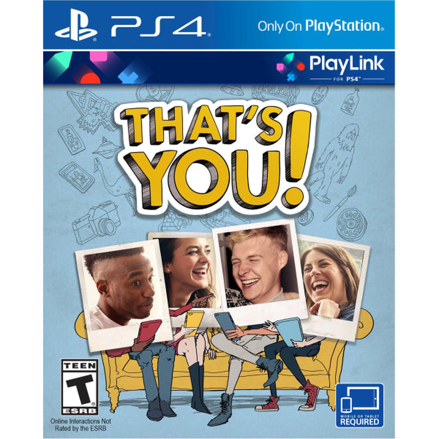 That's You! [PlayStation 4] PlayStation 4 Video Game Playstation