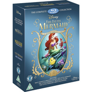 Disney's The Little Mermaid: 3-Movie Collection [Blu-Ray Box Set] DVDs & Blu-Rays Disney   