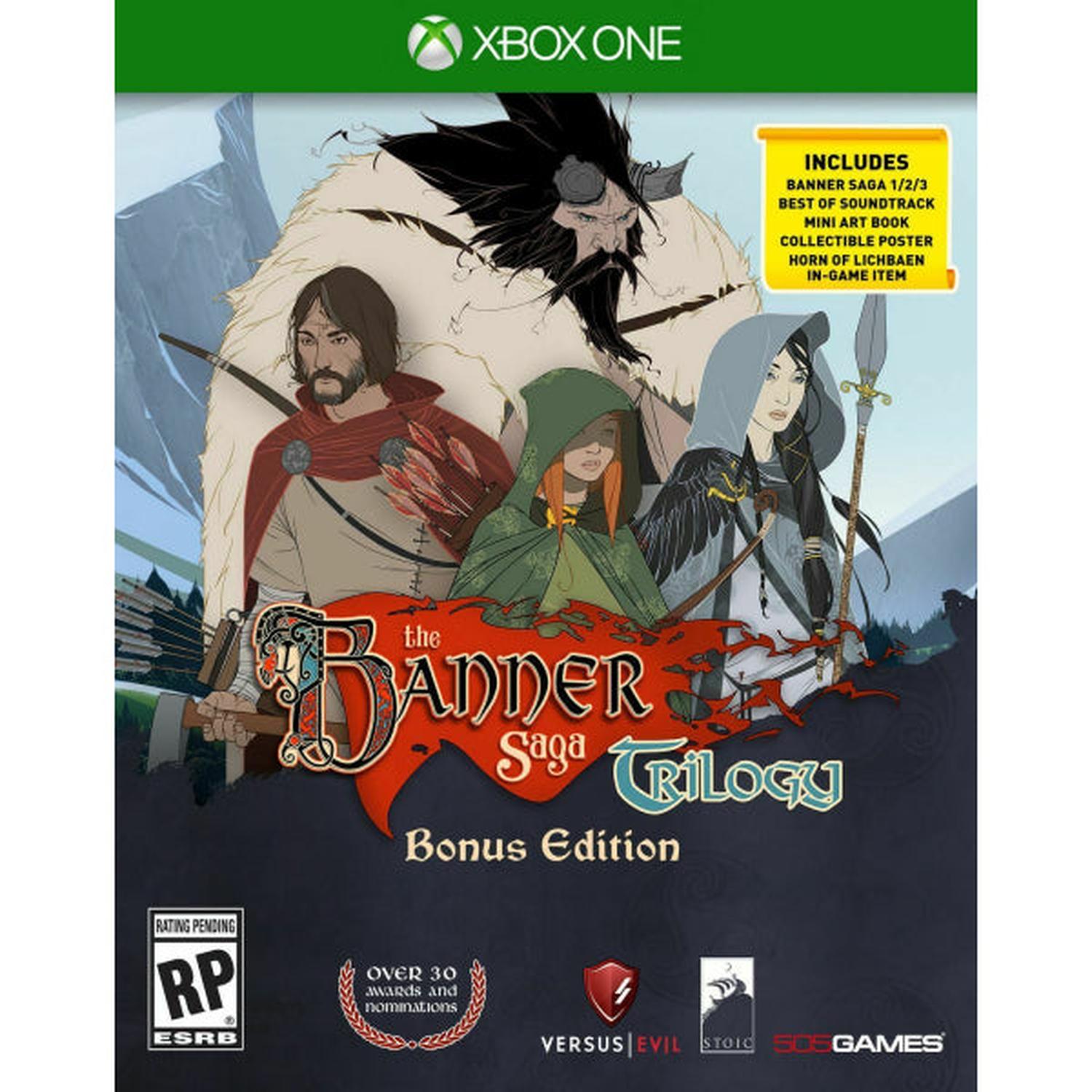 The Banner Saga Trilogy: Bonus Edition [Xbox One] Xbox One Video Game 505 Games   