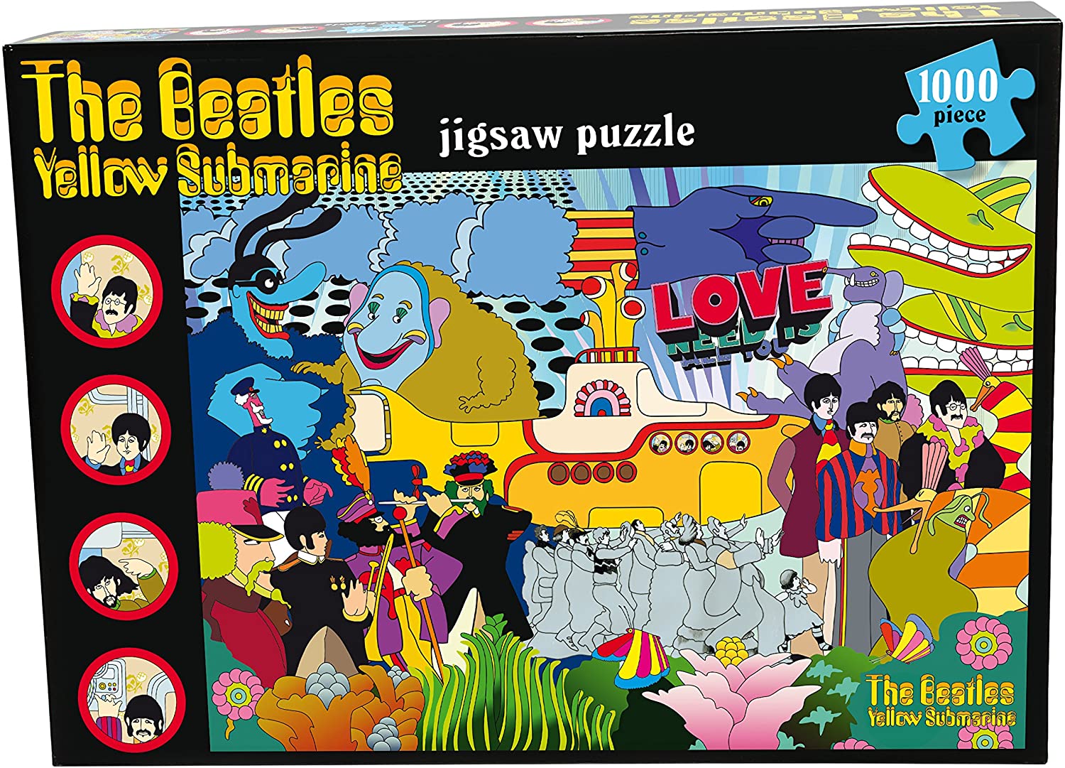 Paul Lamond The Beatles Yellow Submarine Jigsaw Puzzle [Puzzle, 1000 Piece] Board Game Paul Lamond   