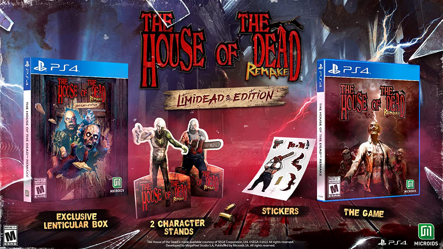 The House of the Dead: Remake - Limidead Edition [PlayStation 4] PlayStation 4 Video Game Microids   