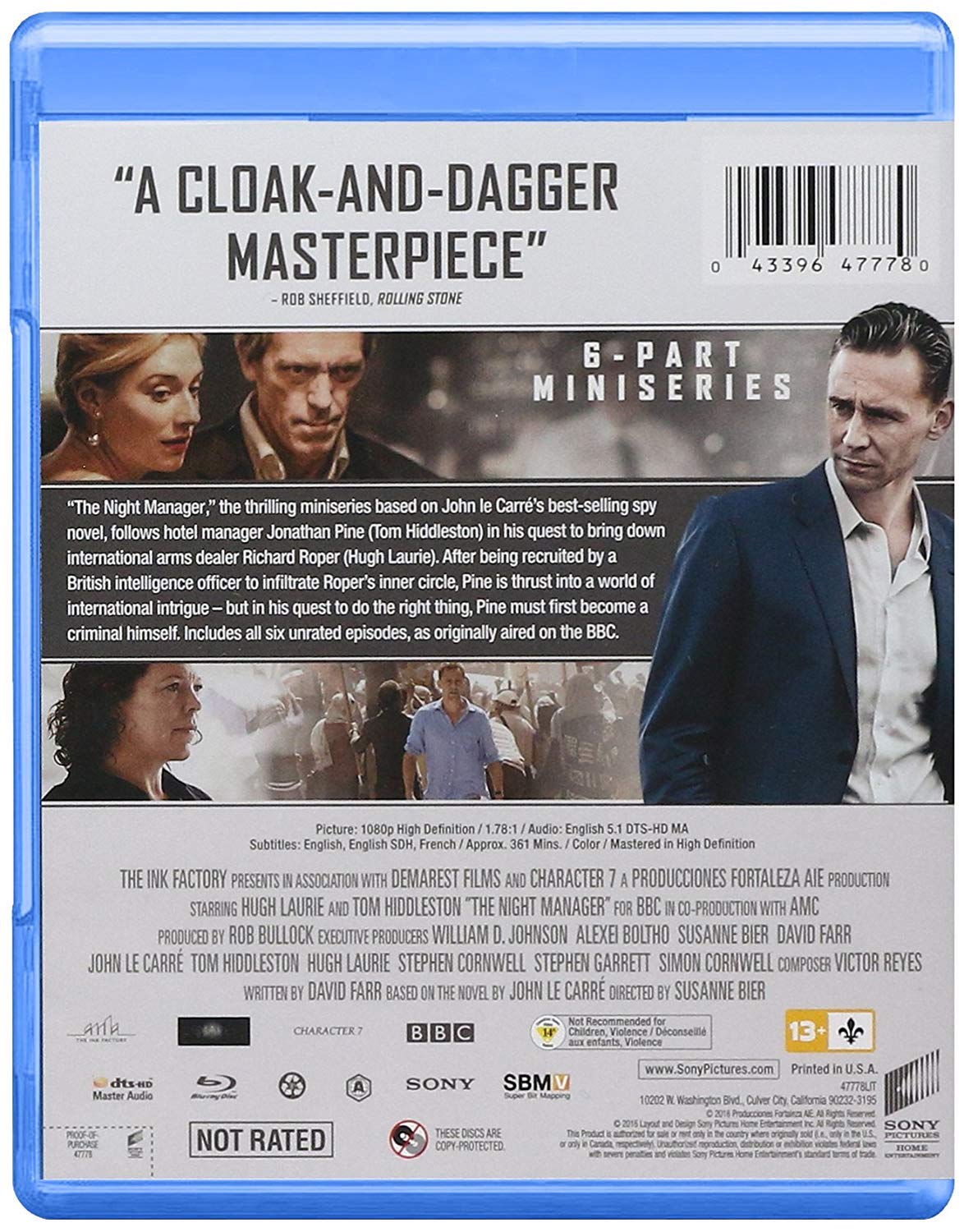 The Night Manager: The Complete Series - Uncensored Edition [Blu-Ray Box Set] DVDs & Blu-Rays Sony Pictures