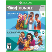 The Sims 4 Plus Cats & Dogs Bundle [Xbox One] Xbox One Video Game Electronic Arts   