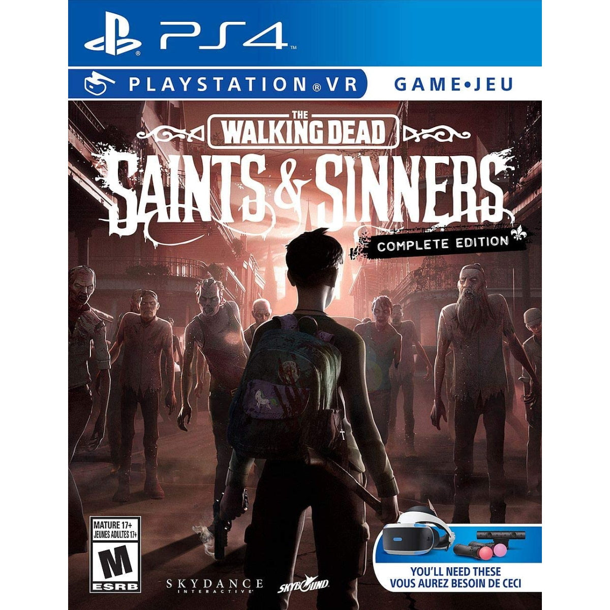 The Walking Dead: Saints & Sinners - Complete Edition - PSVR [PlayStation 4] PlayStation 4 Video Game Maximum Games   