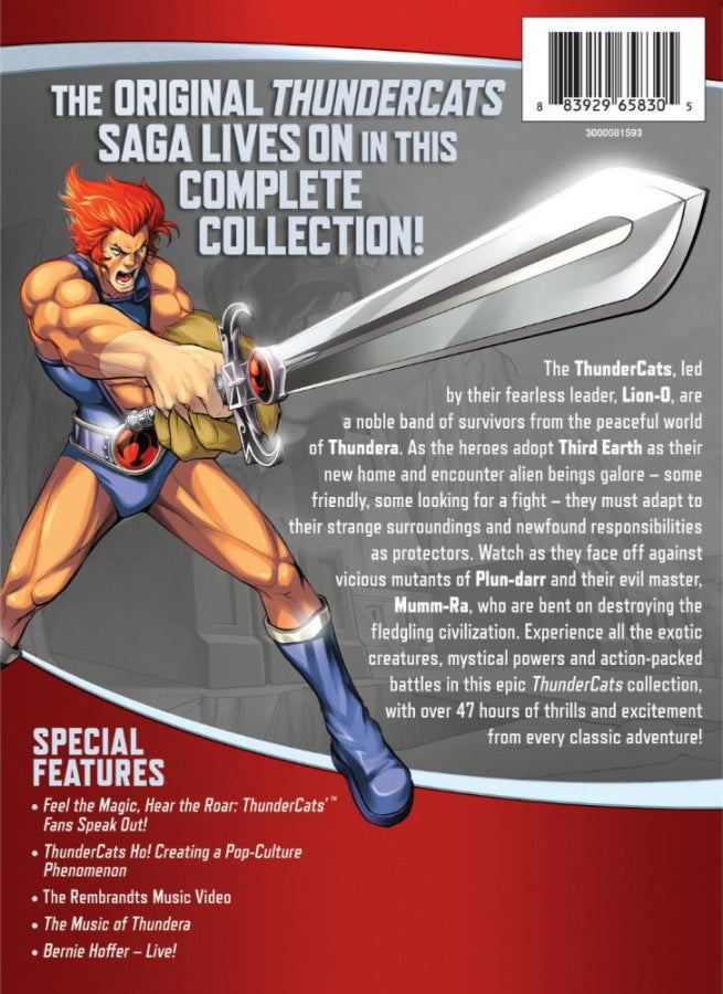 ThunderCats: The Complete Original Series - Seasons 1-4 [DVD Box Set] DVDs & Blu-Rays Universal Pictures   