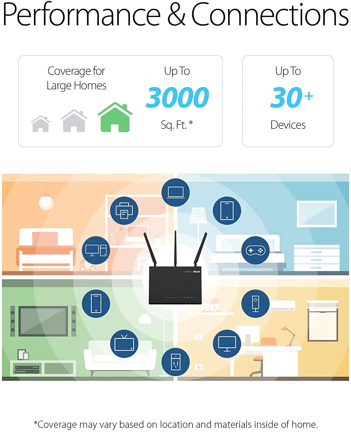 T-Mobile AC-1900 ASUS Wireless AC1900 Dual-Band Gigabit Router [Electronics] Electronics ASUS   