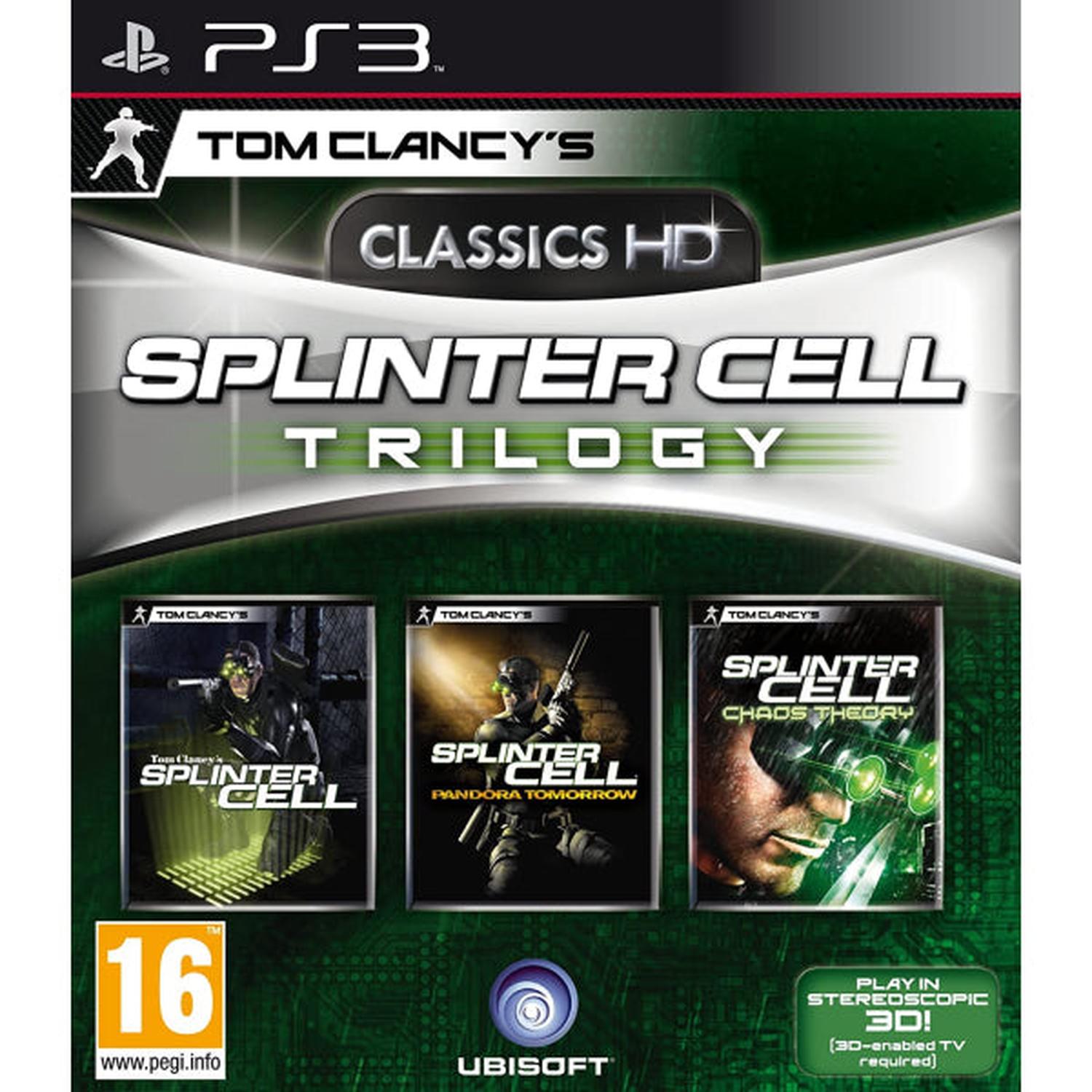 Tom Clancy's Splinter Cell Classic Trilogy HD [PlayStation 3] PlayStation 3 Video Game Ubisoft