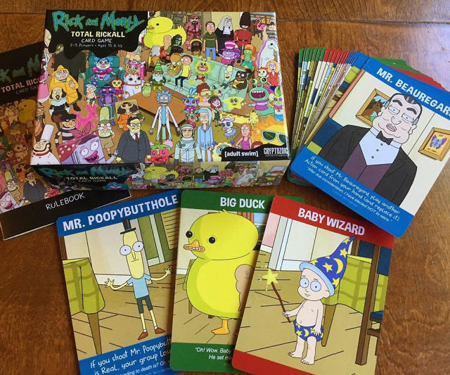 Rick and Morty: Total Rickall Card Game Card Game Cryptozoic   