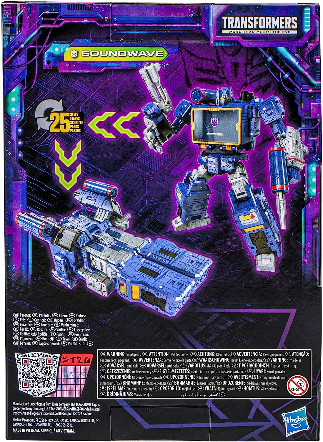 Transformers Generations Legacy Voyager Soundwave 7" Action Figure Toys & Games Hasbro