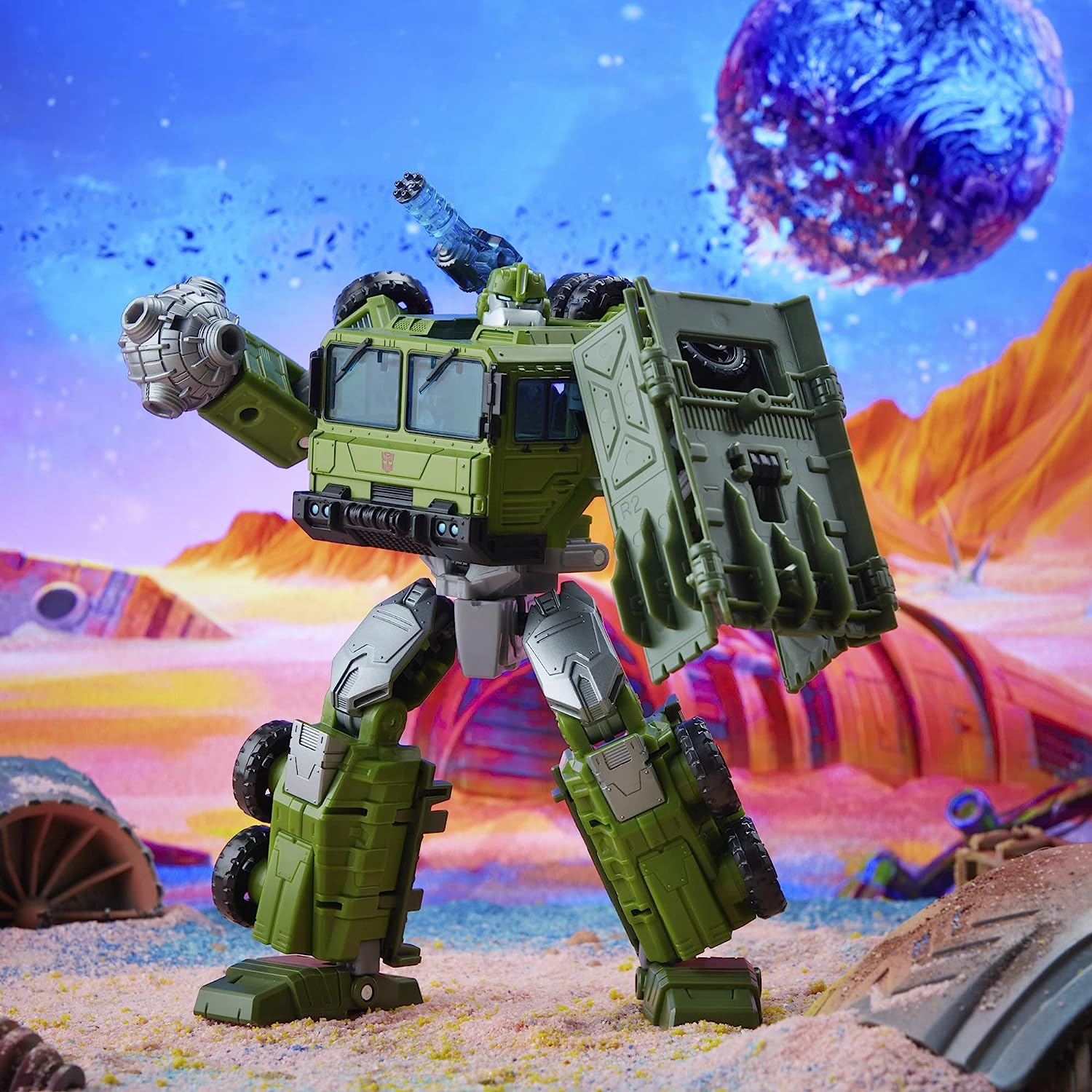 Transformers Generations Legacy Voyager Prime Universe Bulkhead 7" Action Figure Toys & Games Hasbro