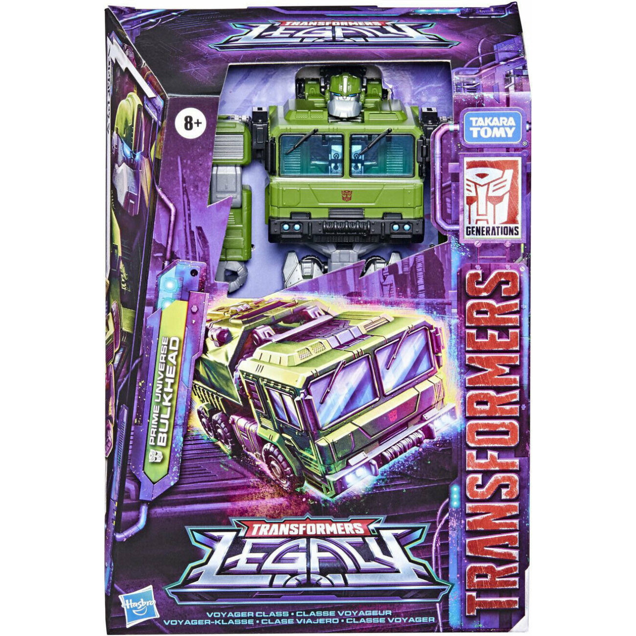 Transformers Generations Legacy Voyager Prime Universe Bulkhead 7" Action Figure Toys & Games Hasbro