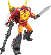 Transformers Generations War for Cybertron: Kingdom Commander WFC-K29 Rodimus Prime with Trailer 7.5" Action Figure Toys & Games Hasbro