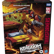 Transformers Generations War for Cybertron: Kingdom Commander WFC-K29 Rodimus Prime with Trailer 7.5" Action Figure Toys & Games Hasbro