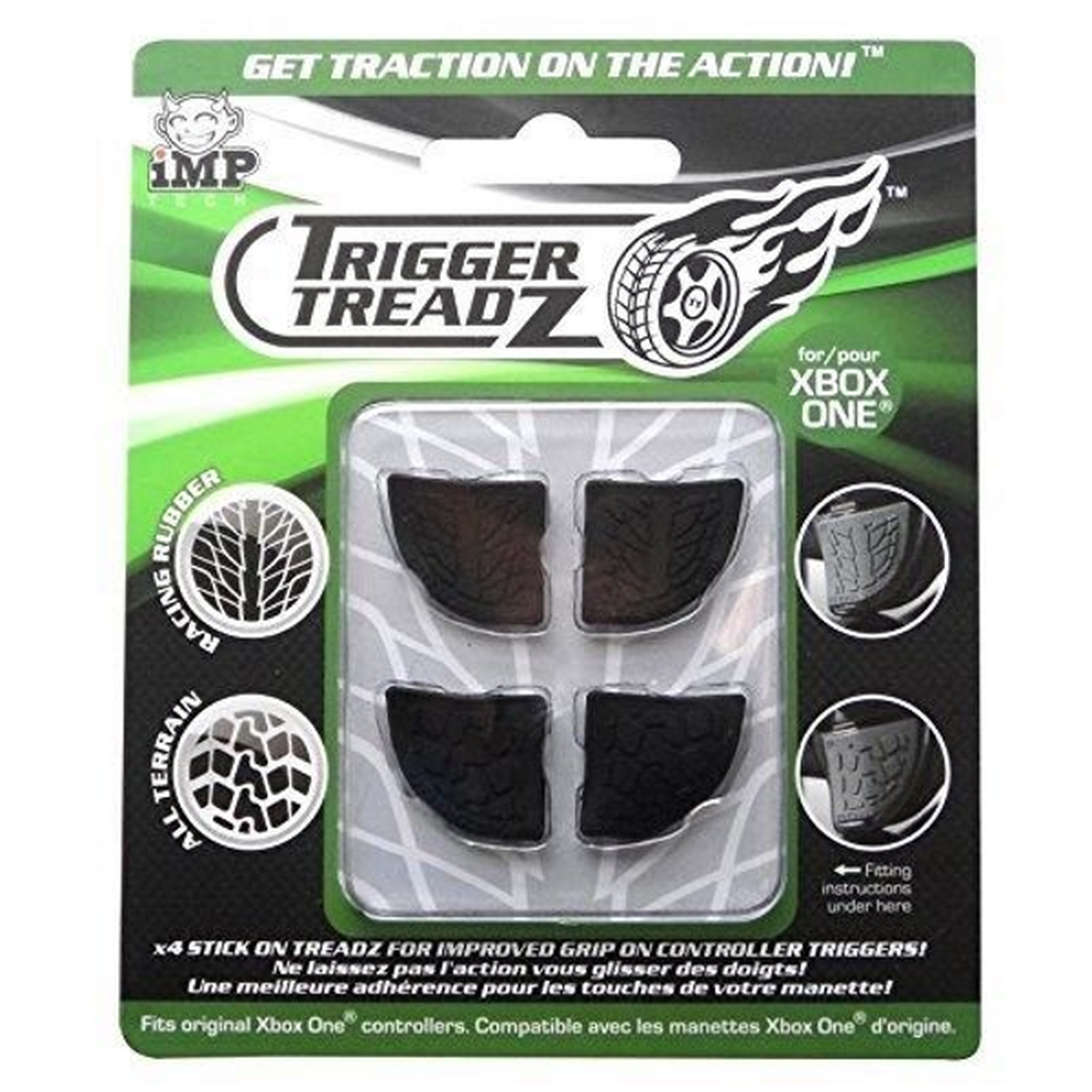 Trigger Treadz Improved Controller Thumb Grips 4-Pack [Xbox One Accessory] Xbox One Accessories Trigger Treadz   