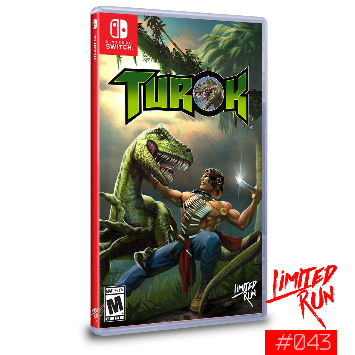 Turok - Limited Run #43 [Nintendo Switch] Nintendo Switch Video Game Limited Run Games   