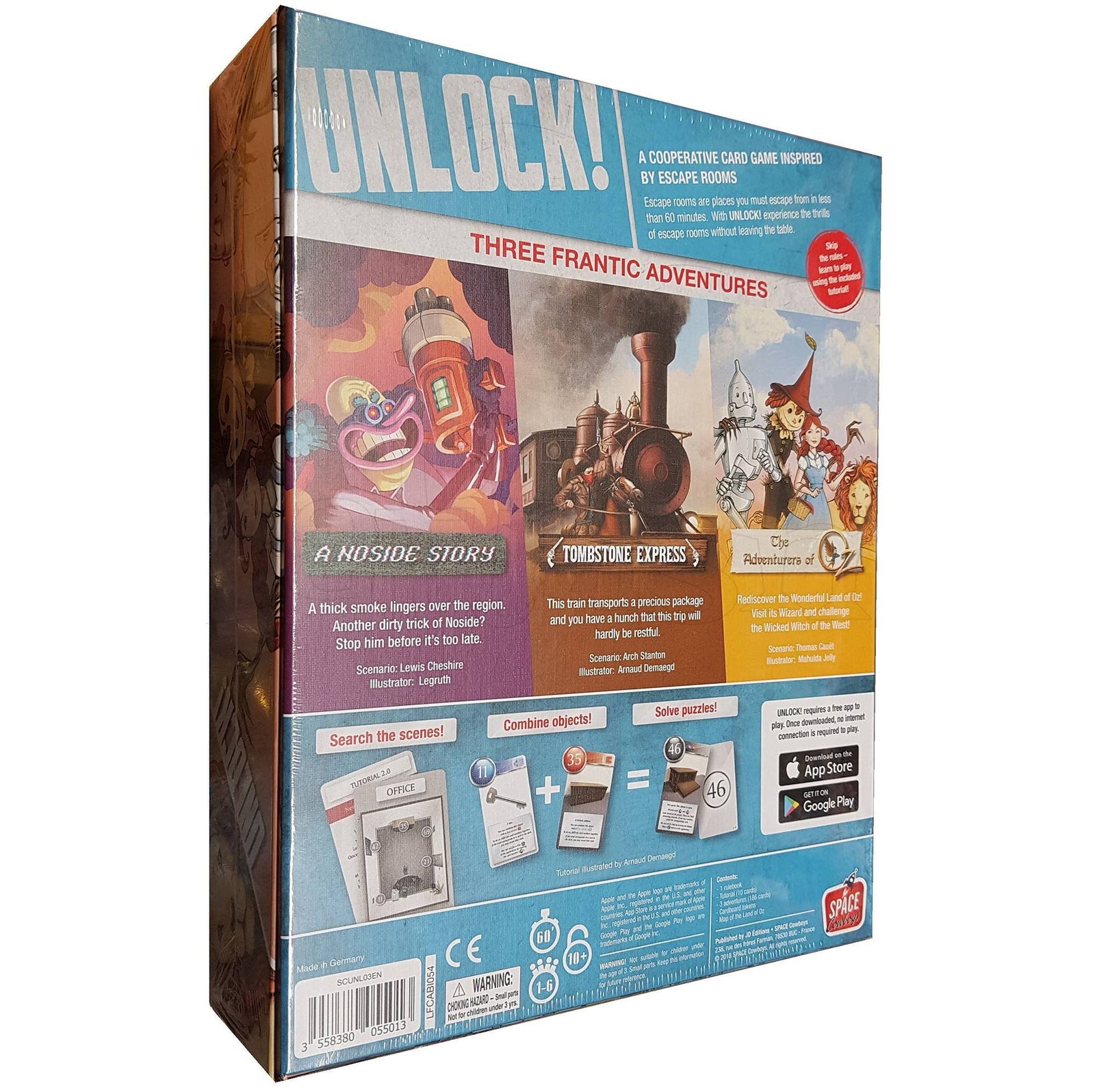 Unlock! Secret Adventures Card Game Space Cowboys   