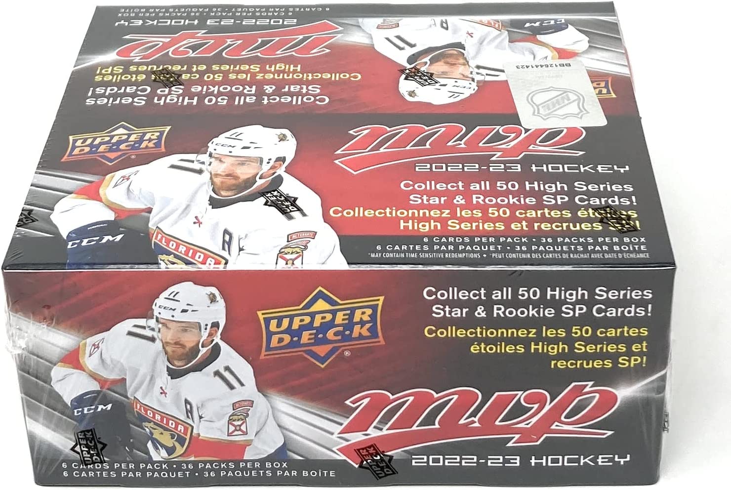 Upper Deck: 2022-23 MVP Hockey Card Retail Box - 36 Packs Card Game Upper Deck