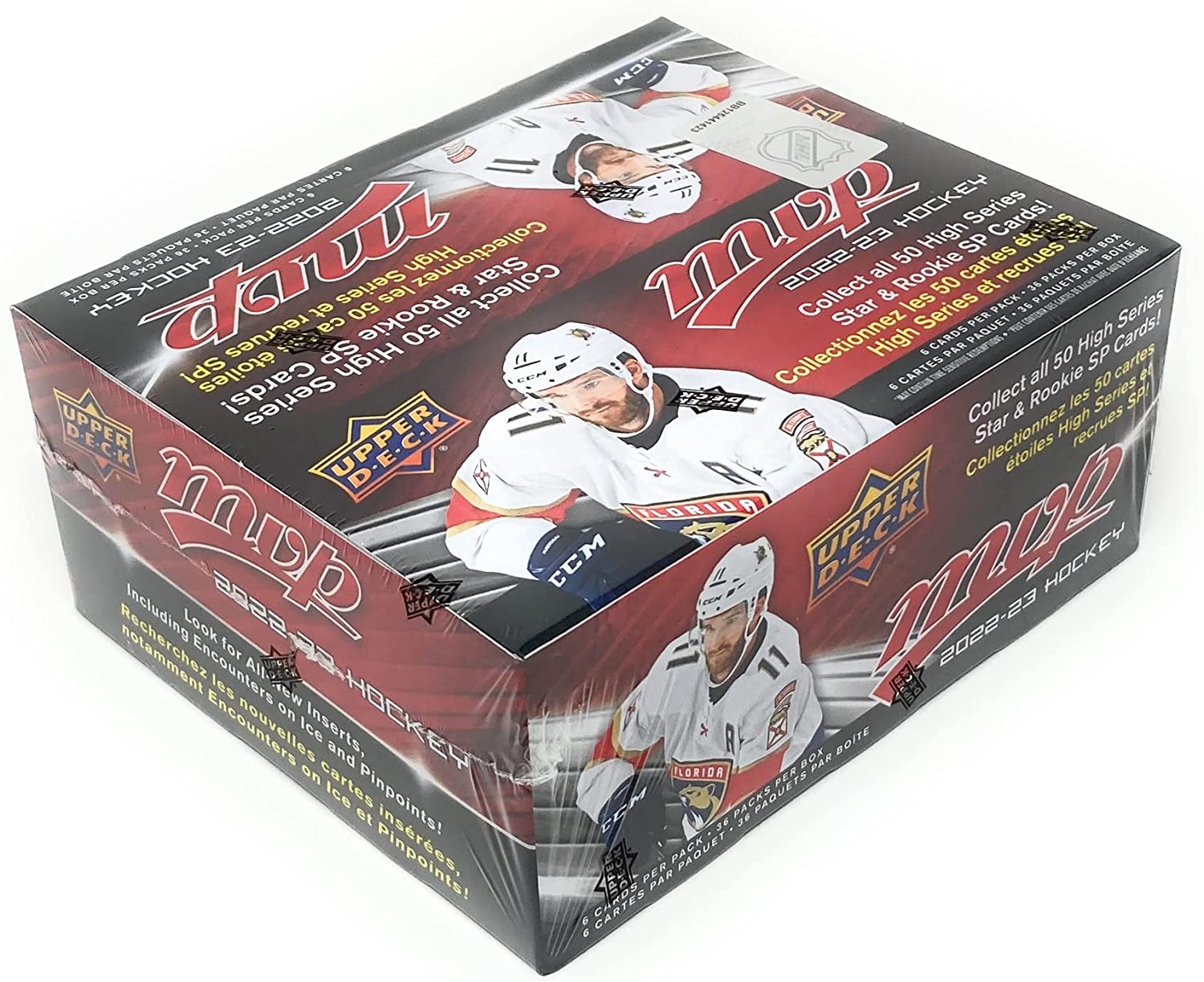 Upper Deck: 2022-23 MVP Hockey Card Retail Box - 36 Packs Card Game Upper Deck