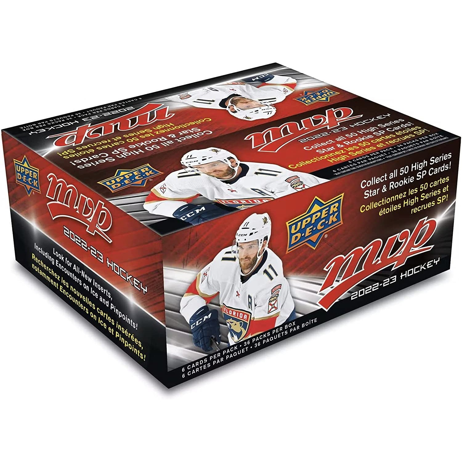 Upper Deck: 2022-23 MVP Hockey Card Retail Box - 36 Packs Card Game Upper Deck