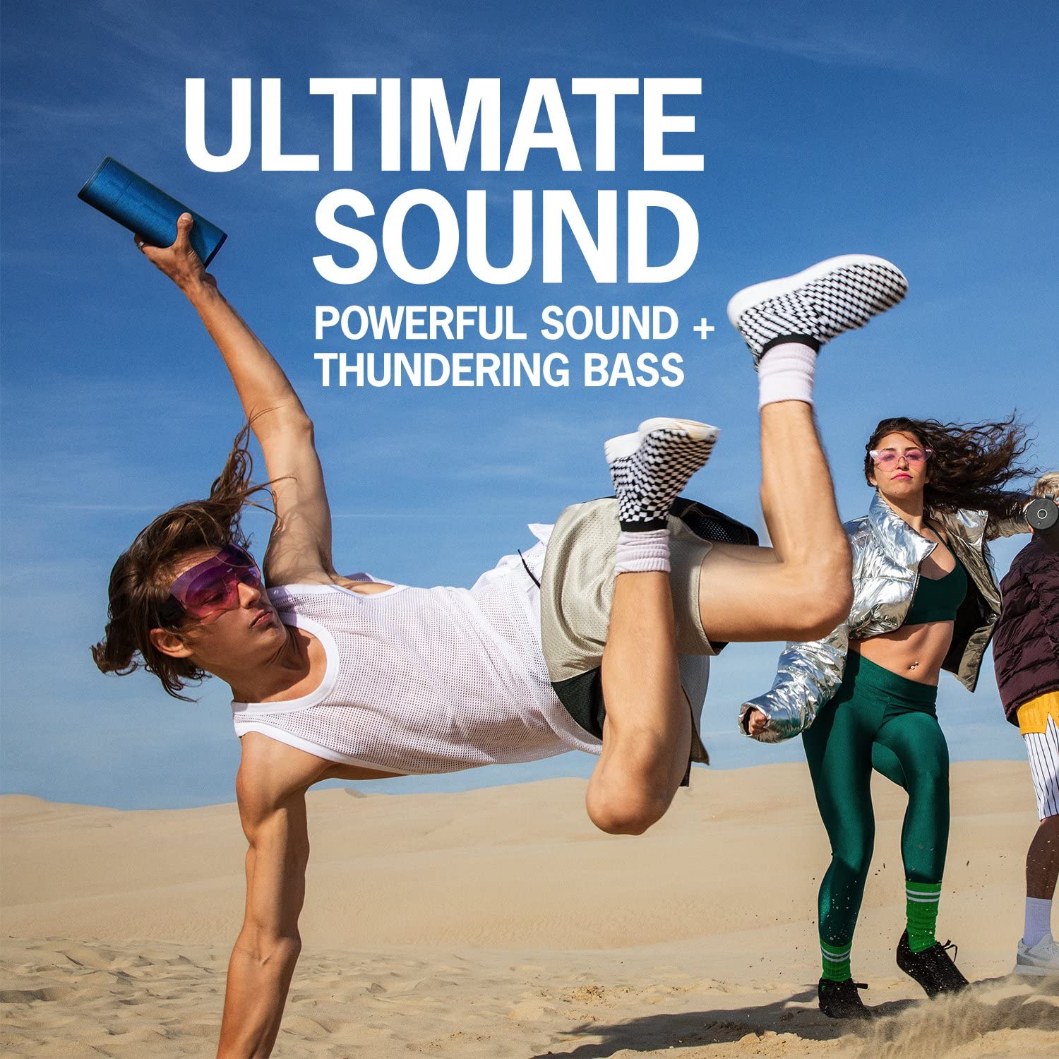 Ultimate Ears MegaBOOM 3 Portable Wireless Bluetooth Speaker - Night Black [Electronics] Electronics Ultimate Ears   