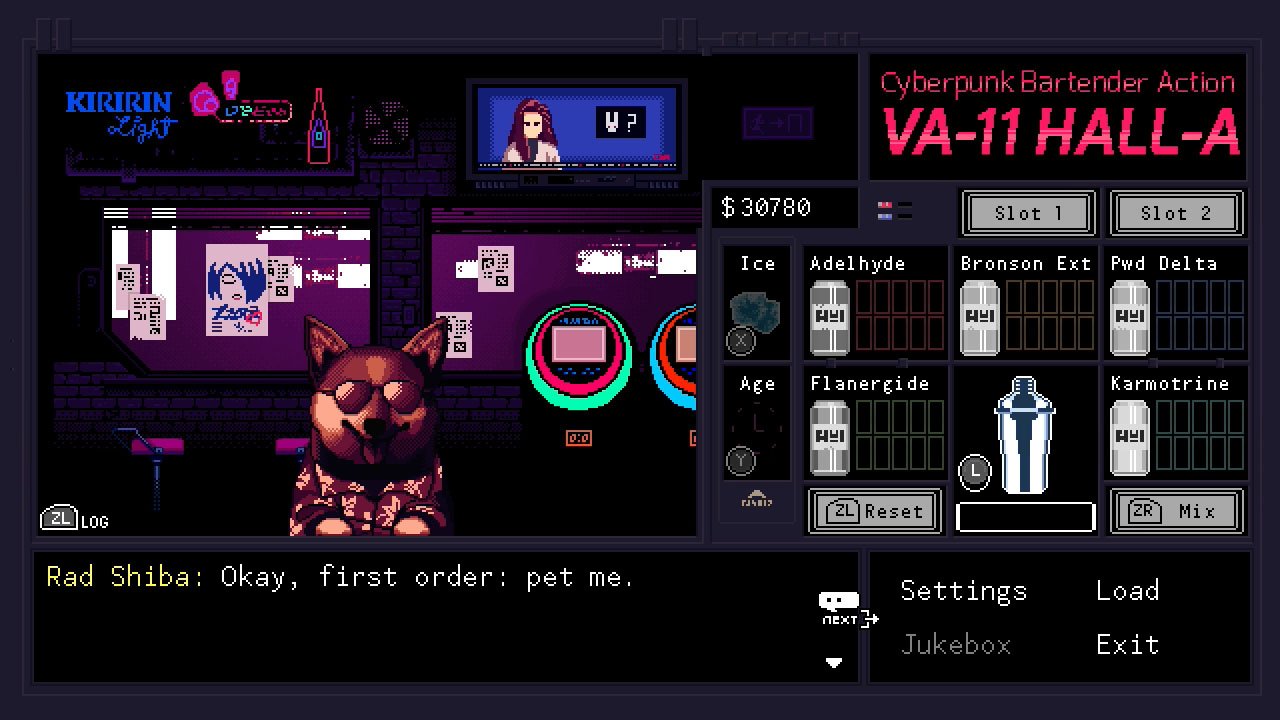 VA-11 Hall-A: Cyberpunk Bartender Action - Collector's Edition - Limited Run #053 [Nintendo Switch] Nintendo Switch Video Game Limited Run Games   