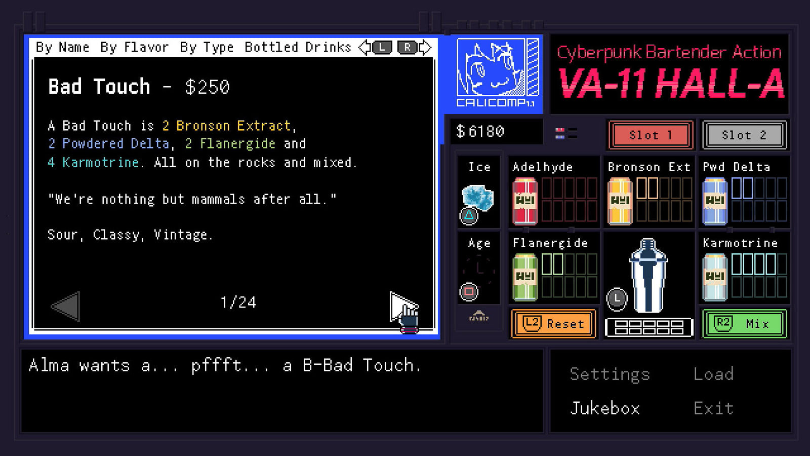 VA-11 Hall-A: Cyberpunk Bartender Action - Collector's Edition - Limited Run #314 [PlayStation 4] PlayStation 4 Video Game Limited Run Games   