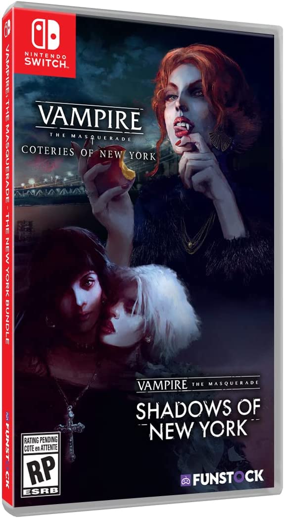 Vampire the Masquerade Coteries and Shadows of New York [Nintendo Switch] Nintendo Switch Video Game Funstock   
