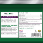 Vet's Best Hairball Relief Digestive Aid - 60 Chewable Tablets [Pet Care] House & Home Vet's Best   