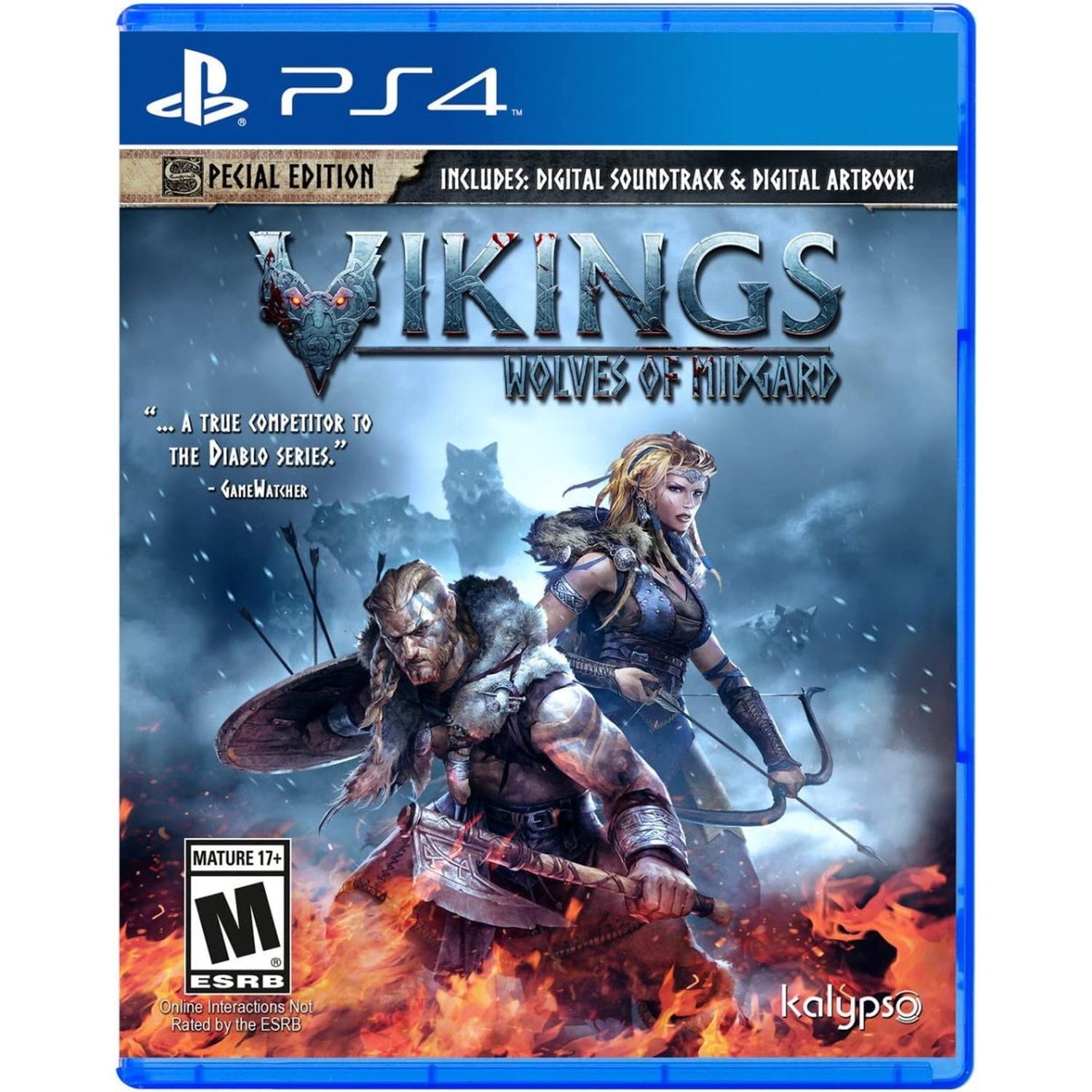 Vikings: Wolves of Midgard - Special Edition [PlayStation 4] PlayStation 4 Video Game Kalypso