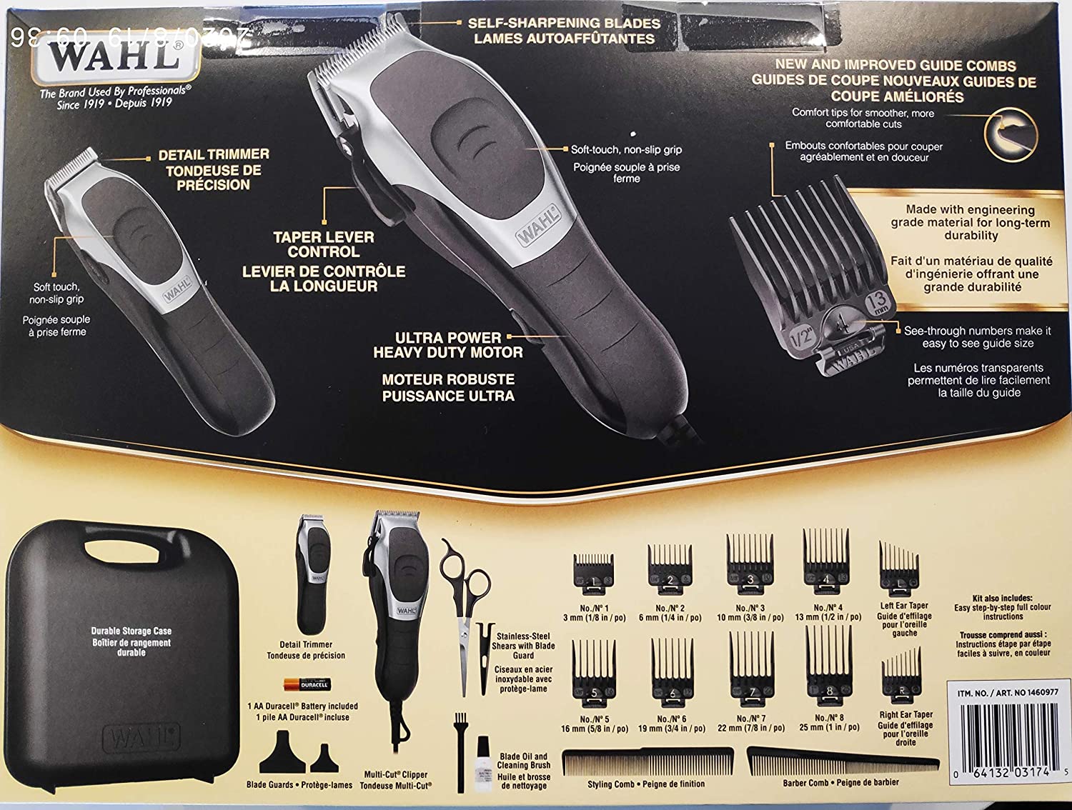 Wahl Deluxe Complete Haircutting and Trimming Kit - #3174 [Personal Care] Personal Care Wahl   