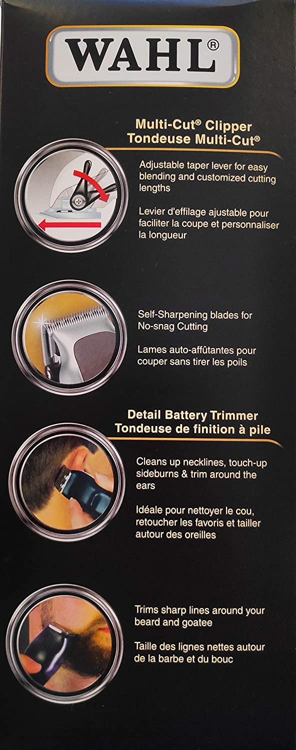 Wahl Deluxe Complete Haircutting and Trimming Kit - #3174 [Personal Care] Personal Care Wahl   