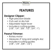 Wahl Professional All Star Clipper/Trimmer Combo [Personal Care] Personal Care Wahl   