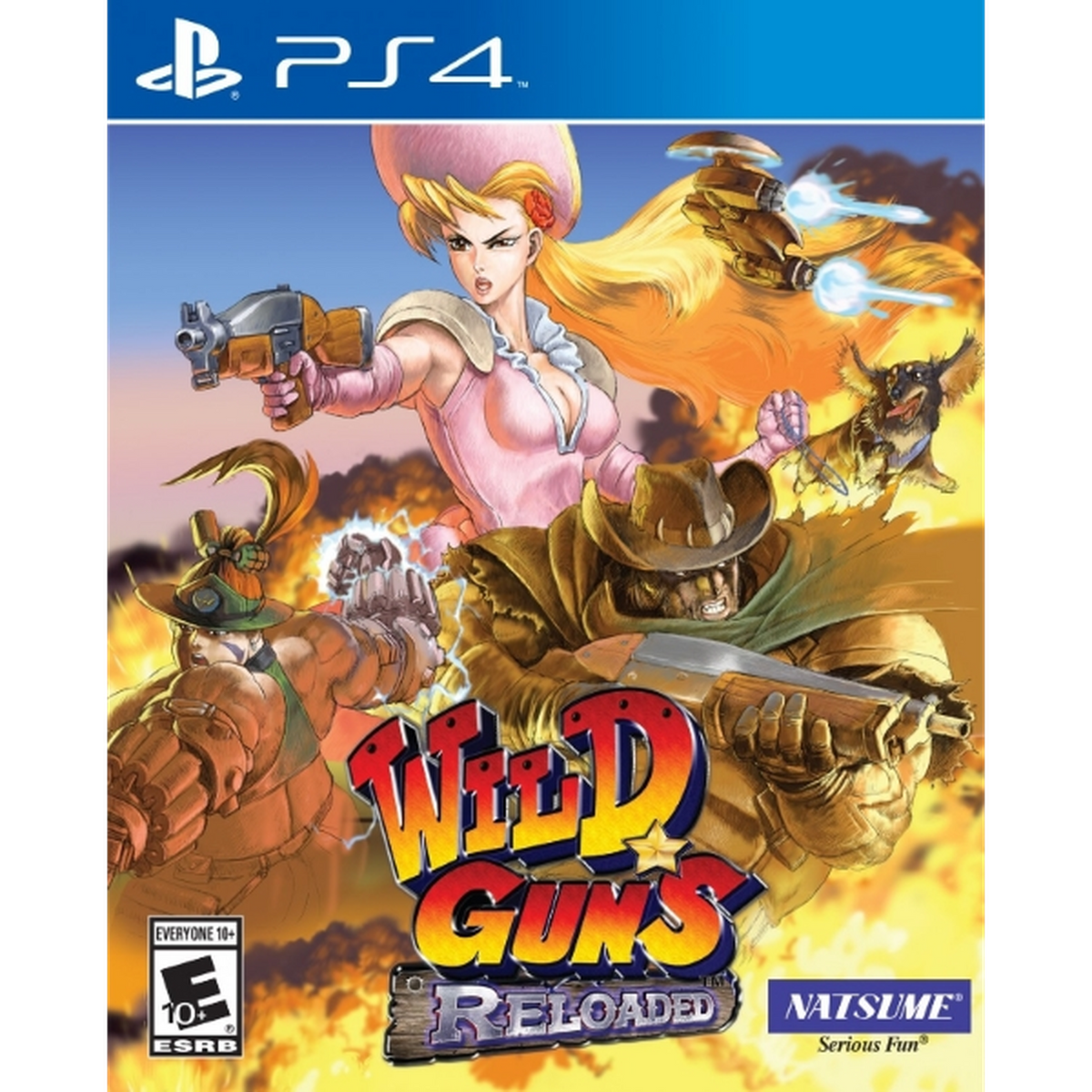 Wild Guns: Reloaded [PlayStation 4] PlayStation 4 Video Game Natsume   