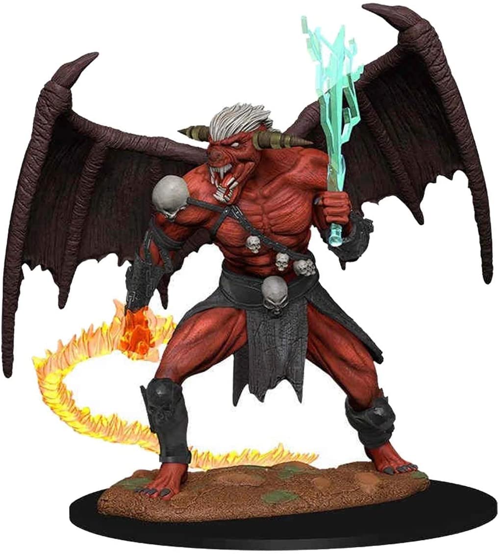 WizKids Dungeons & Dragons: Nolzur’s Marvelous Unpainted Miniatures - Balor [Board Game Accessory] Board Game Wizards of the Coast   