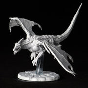WizKids Dungeons & Dragons: Nolzur’s Marvelous Unpainted Miniatures - Young White Dragon [Board Game Accessory] Board Game Wizards of the Coast   
