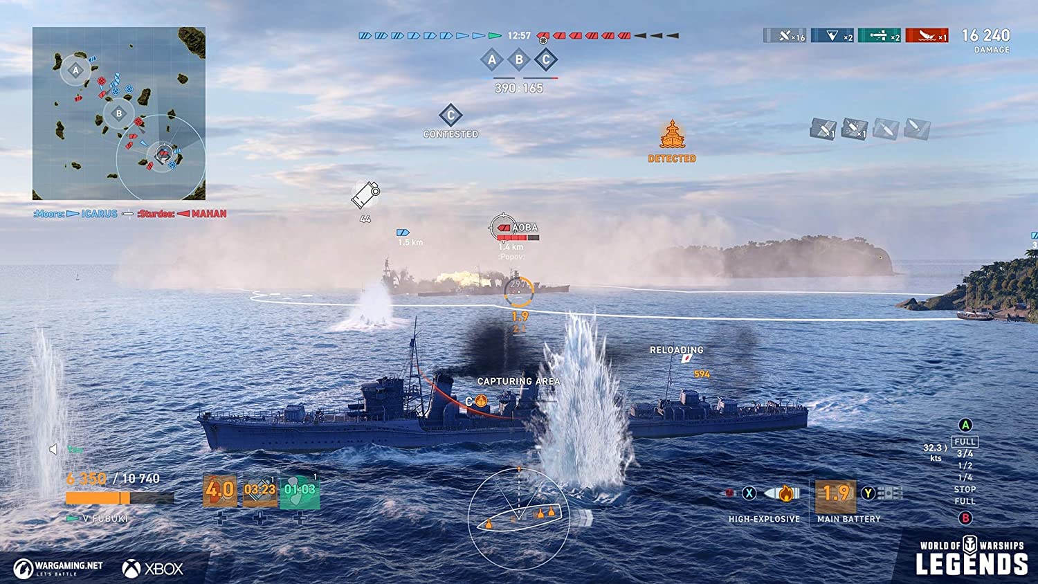 World of Warships: Legends - Firepower Deluxe Edition [Xbox One] Xbox One Video Game Gearbox Publishing   