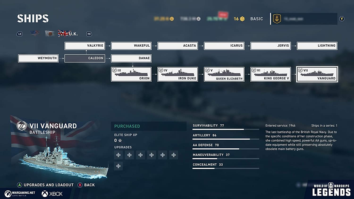 World of Warships: Legends - Firepower Deluxe Edition [Xbox One] Xbox One Video Game Gearbox Publishing   