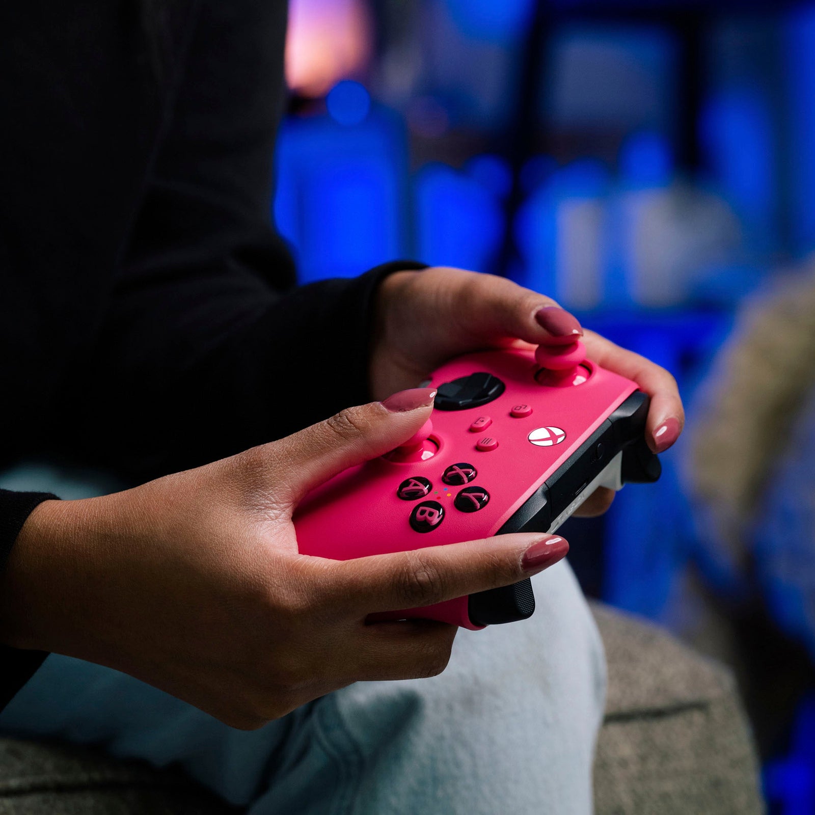 Xbox Wireless Controller - Deep Pink Special Edition [Xbox Series X/S + One + Windows PC] Xbox One Accessories Microsoft
