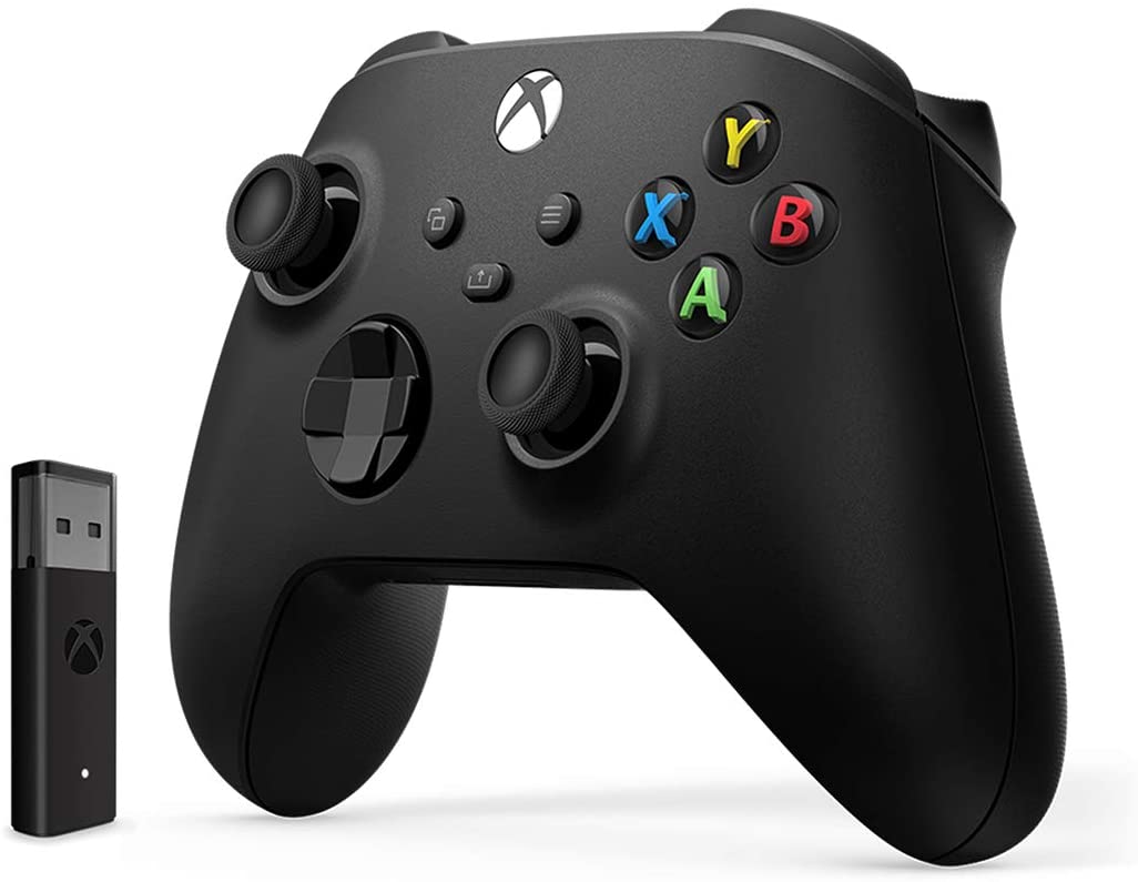 Xbox Wireless Controller + Wireless Adapter for Windows 10 [Xbox Series X/S + Xbox One Accessory] Xbox One Accessories Microsoft   