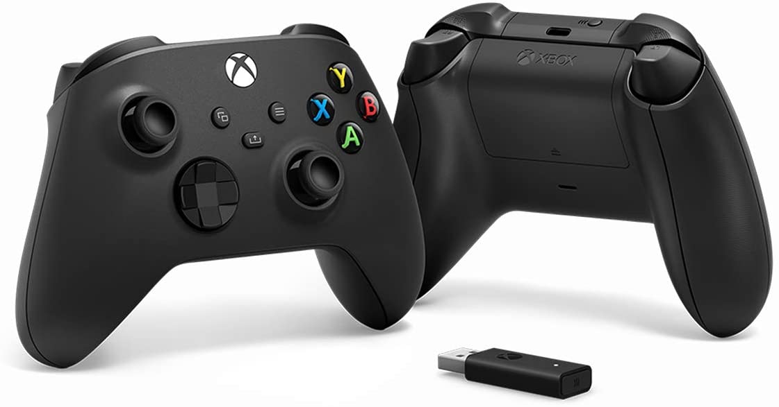 Xbox Wireless Controller + Wireless Adapter for Windows 10 [Xbox Series X/S + Xbox One Accessory] Xbox One Accessories Microsoft   