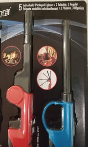 X-Lite Multi-Purpose Lighters - Pack of 5 [House & Home] House & Home X-Lite   