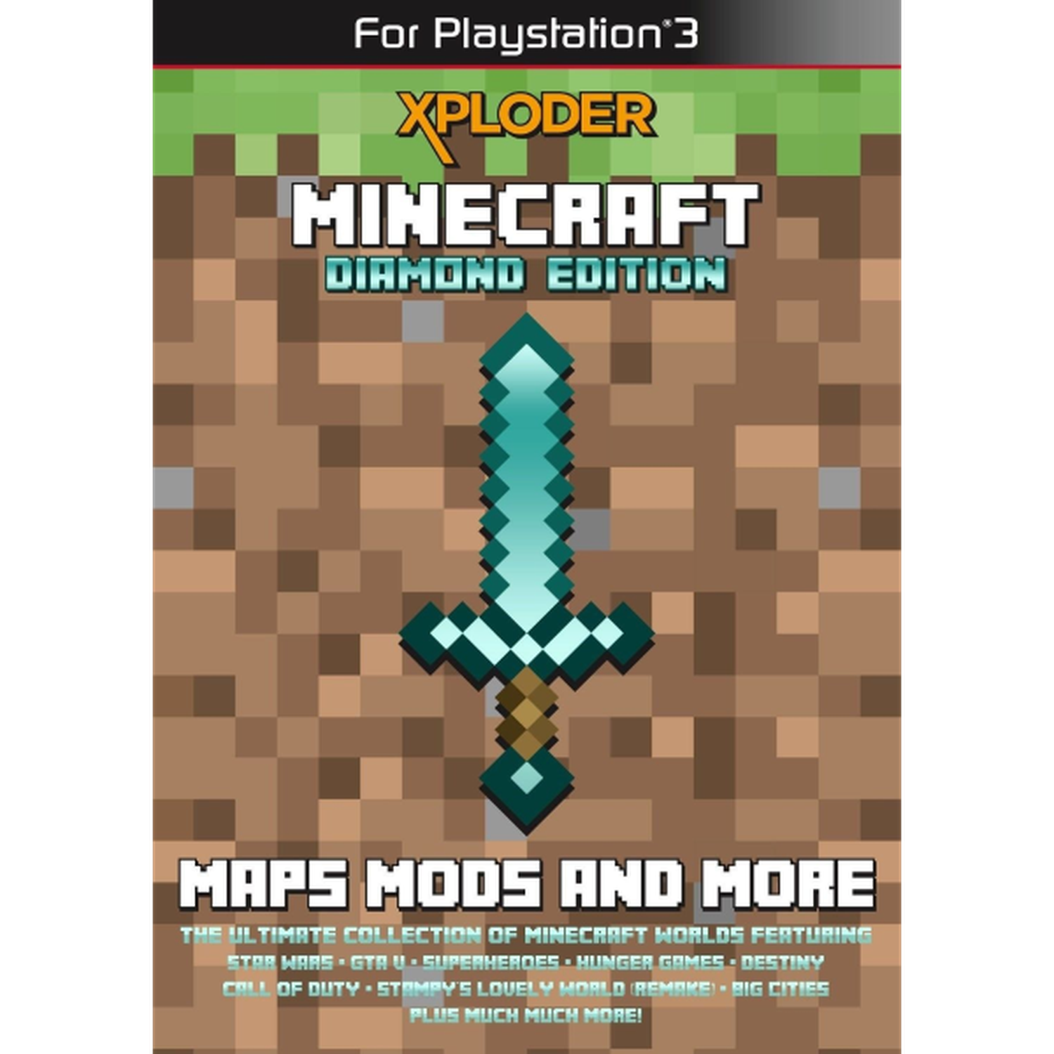 Xploder Minecraft DIAMOND Edition [PlayStation 3 Accessory] PlayStation 3 Accessories Xploder   
