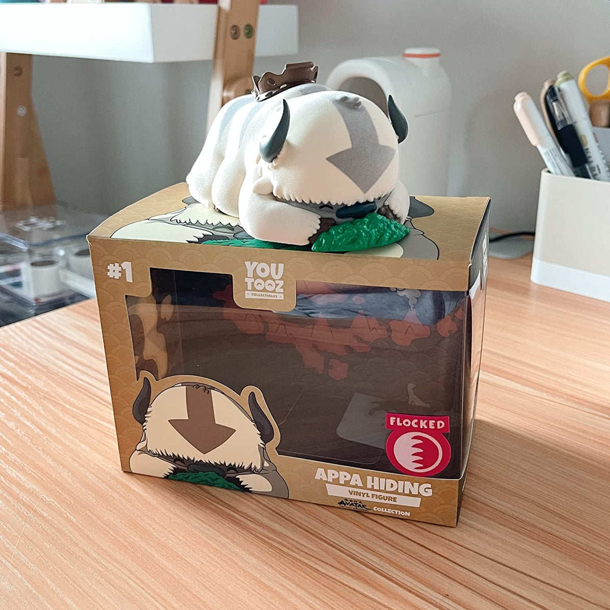 Avatar: Appa Hiding Flocked Vinyl Figure #1 Toys & Games Youtooz