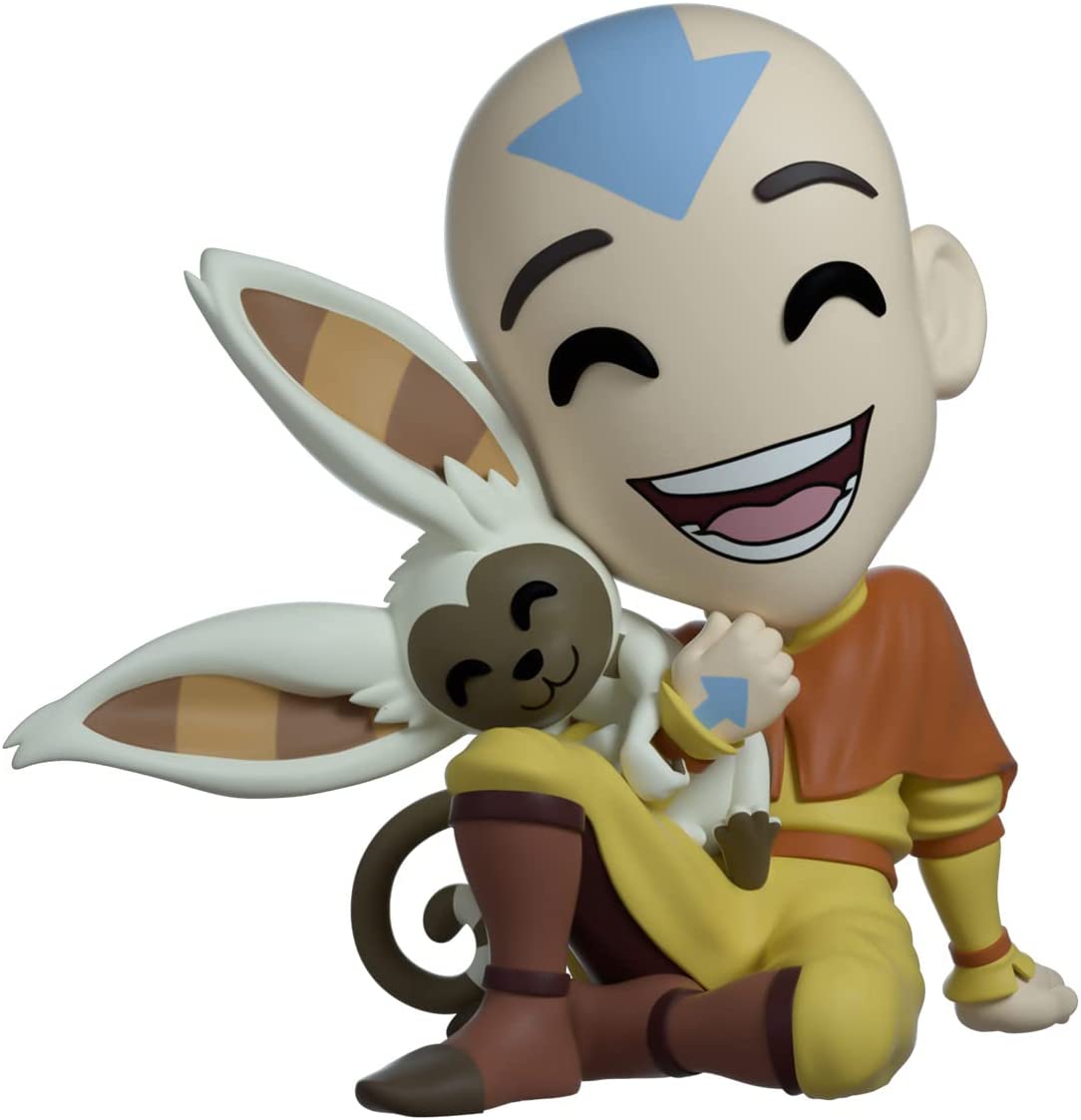 Youtooz Avatar: The Last Airbender Collection [Aang with Momo] Vinyl Figure #0 Toys & Games Youtooz