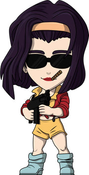 Cowboy Bebop: Faye Valentine Vinyl Figure #1 Toys & Games Youtooz
